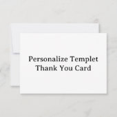 Personaliseer professionele Sjabloon 3.5" x 5" in (Achterkant)