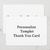 Personaliseer professionele sjabloon 5" x 7" afger (Voorkant / Achterkant)
