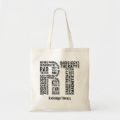 Personaliseer radiologietechnoloist RT Rad Tech Tote Bag (Voorkant)