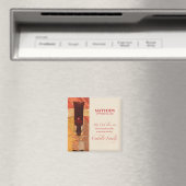 Personaliseer, RCIA Felicitaties, Katholiek, Rood Magneet (Insitu (Vaatwasser))