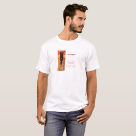 Personaliseer, RCIA Felicitaties, Katholiek, Rood T-shirt