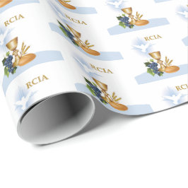 Personaliseer, RCIA Gefeliciteerd Katholiek Sacram Cadeaupapier