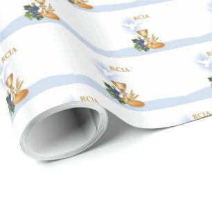 Personaliseer, RCIA Gefeliciteerd Katholiek Sacram Cadeaupapier