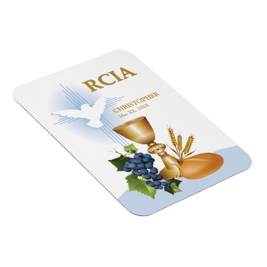 Personaliseer, RCIA Gefeliciteerd Katholiek Sacram Magneet (Rechterzijde)