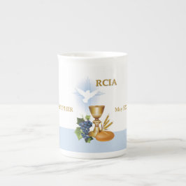 Personaliseer, RCIA Gefeliciteerd Katholiek Sacram Porselein Kop