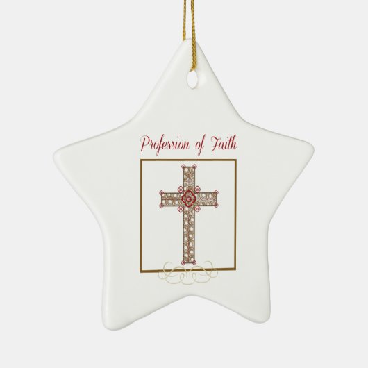 Personaliseer RCIA-verbijstering op het beroep van Keramisch Ornament (Rechts)