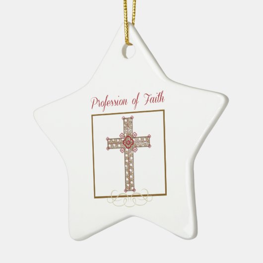 Personaliseer RCIA-verbijstering op het beroep van Keramisch Ornament (Links)