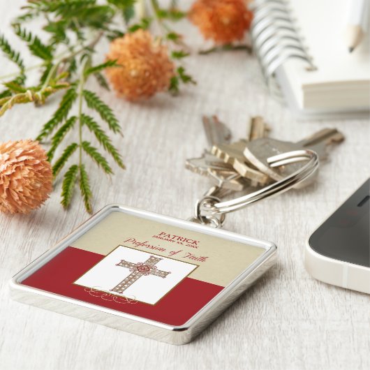 Personaliseer RCIA-verbijstering op het beroep van Sleutelhanger (Zijkant)