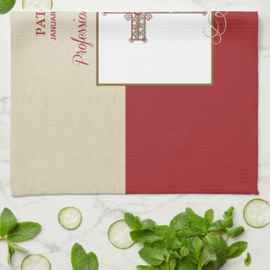 Personaliseer RCIA-verbijstering op het beroep van Theedoek (Gevouwen)