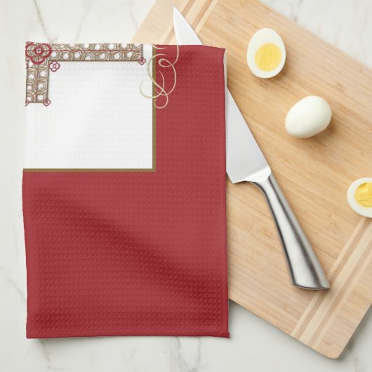 Personaliseer RCIA-verbijstering op het beroep van Theedoek (Quarter Fold)