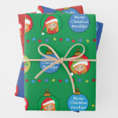 Personaliseer Red Hair Girl Elf Inpakpapier Vel (In situ)