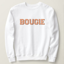 Personaliseer Retro 70's Theme Oranje BOUGIE Trui