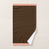 Personaliseer Rich Brown Bad Handdoek (Handdoek)