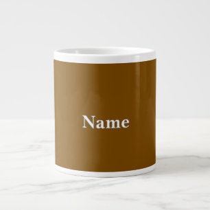 Personaliseer Rich Brown Grote Koffiekop