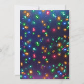 Personaliseer Roller Skating Neon Birthday Bedankkaart (Achterkant)