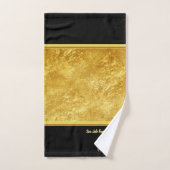 Personaliseer romantische Jesus gouden folie met z Bad Handdoek (Handdoek)