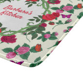 Personaliseer Roos Garden Snijplank (Hoek)