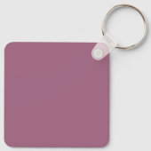 Personaliseer roze carriage Baby shower Favor Sleutelhanger (Achterkant)