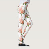 Personaliseer Rozen Moderne Elegant Trendy Sjabloo Leggings (Rechts)