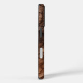 Personaliseer Rustic Tree Bark iPhone / iPad case (Achterkant / Rechts)