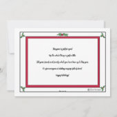 Personaliseer Schattige Lab Puppy Photo Flat Holid Feestdagenkaart (Achterkant)