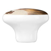 Personaliseer Schattigee Kat Kitten Kat Hond Fotos Keramische Knop (Zijkant)