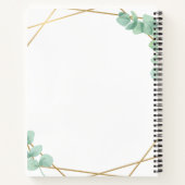 Personaliseer Schrift Naam - Jeremiah 29:11 Notitieboek (Achterkant)