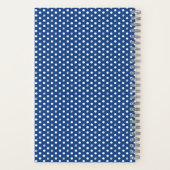 Personaliseer Scottie Polka Dot Schattigee Aangepa Notitieboek (Achterkant)