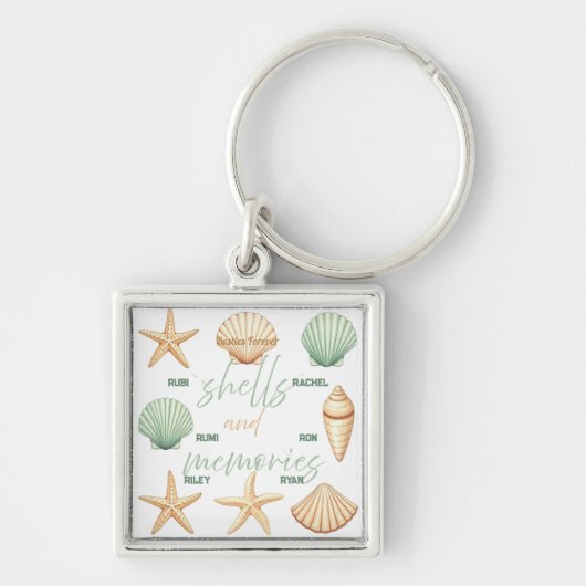 Personaliseer Shells en Herinneringen: Minimale Oc Sleutelhanger (Voorkant)