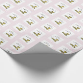 Personaliseer, Speciale Meisje, Eerste Communie Cadeaupapier (Hoek)