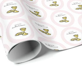 Personaliseer, Speciale Meisje, Eerste Communie Cadeaupapier