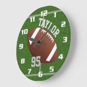 Personaliseer spelernaam en het Football van het A Grote Klok (Hoek)
