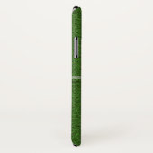 Personaliseer spelersnaam en -nummer voetbal Case-Mate iPhone case (Achterkant / rechts)