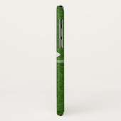 Personaliseer spelersnaam en -nummer voetbal Case-Mate iPhone case (Achterkant/links)