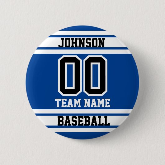 Personaliseer Sport - DIY Achtergrondkleur Ronde Button 5,7 Cm (Voorkant)