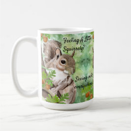 Personaliseer Squirrel Patrol Funny Coffee Cup Mok