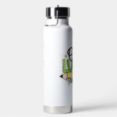 Personaliseer St. Patrick's Day One Lucky Teacher Waterfles (Rechts)