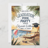 Personaliseer Sunglass Lounge Chair Afstuderen Poo Kaart (Voorkant)