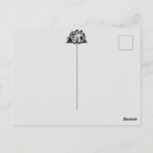 Personaliseer Tekst Camping Reizen Briefkaart (Achterkant)