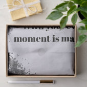 PERSONALISEER TEKST EN AFBEELDING  TISSUEPAPIER (Geschenk)