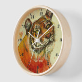 Personaliseer Tiger Portrait 2 (Hoek)