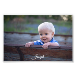 Personaliseer toevoegen Kinder namen Foto Afdruk