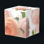 Personaliseer trendy rozen moderne elegante sjablo bedankdoosjes<br><div class="desc">Personaliseer trendy rozen moderne elegante sjabloon cadeaudoos.</div>