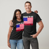 Personaliseer Trots om Amerikaans te zijn (Nationa T-shirt (Unisex)