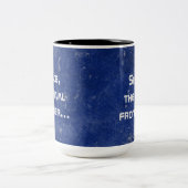 Personaliseer Tweekleurige Koffiemok (Center)