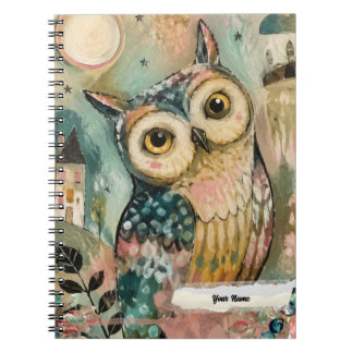 PERSONALISEER UIL Vogel Notitieboek