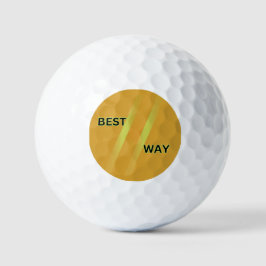 Personaliseer unieke aangepaste golfbal Design Golfballen