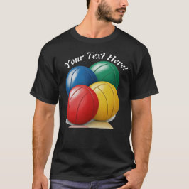 Personaliseer unieke Bocce Ball T-shirt