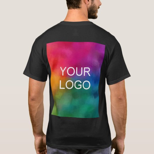 Personaliseer Upload voeg het Malplaatje van de Fo T-shirt (Achterkant)