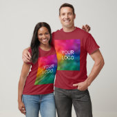 Personaliseer Upload voeg het Malplaatje van de Fo T-shirt (Unisex)
